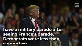 Democrats Furious Over Trump's Military Parade, But Won't Tell You What Jfk Had In His