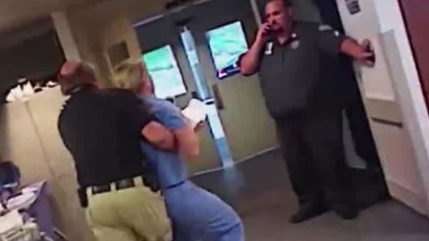 Cop drags screaming Utah nurse from hospital after she refuses to give them patient's blood