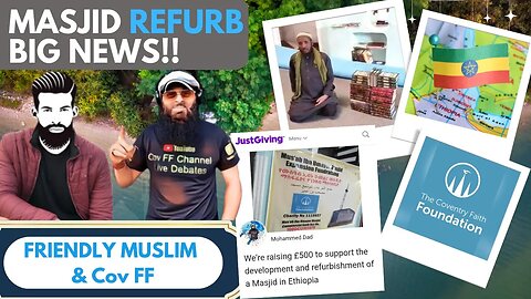 MASJID REFURB BIG NEWS & CALL IN