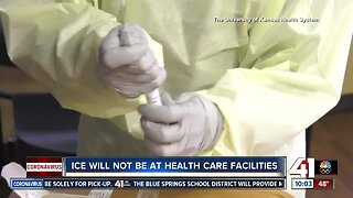 ICE will not be at health care facilities