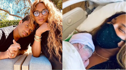 Ciara And Russell Wilson Shares Pictures Of Newly Born Baby Boy 'Win Harrison He Is Beyond Adorable