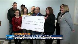 'No one should be homeless:' Wisconsin gets nearly $25 million to help end homelessness