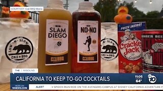 California to keep to-go cocktails past reopening date