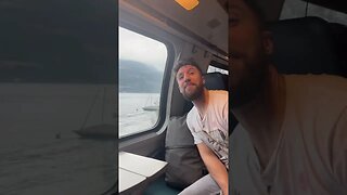 Train ride across Switzerland