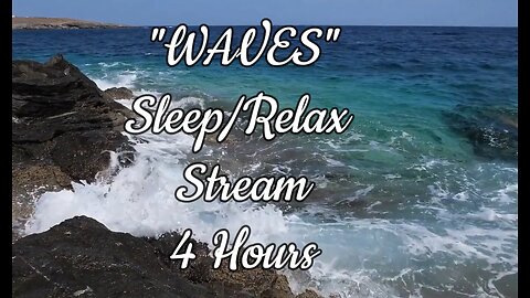 "Waves" 4 hour Sleep/Relax Stream ASMR