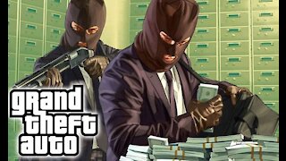 GTA 5 Franklin's Five Star Cop Battle + Police Chase + Wanted Level Escape - Police Shootout