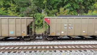 CSX Loaded Coal Train from Sullivan, Ohio September 26, 2020