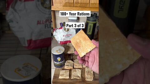 100+ Year Emergency Rations #hardtack Part 3 - FINAL