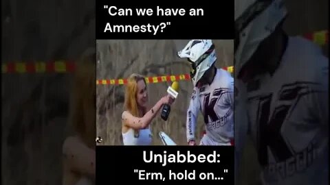 MSM - Can we have a pandemic amnesty? Unjabbed be like....