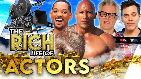 Actors | The Rich Life | How They Spend Their Money? (Will Smith, Johnny Knoxville, The Rock & More)