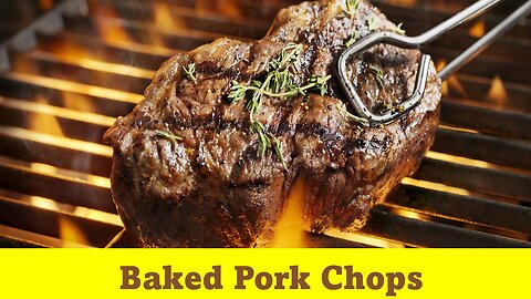 Baked Pork Chops Writing Recipe