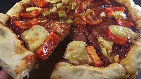 Whip Up Homemade tasty Pizza in Minutes no waiting time No Yeast with this Genius Recipe Hack.