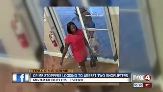 Pair sought in clothing store theft at Miromar Outlets