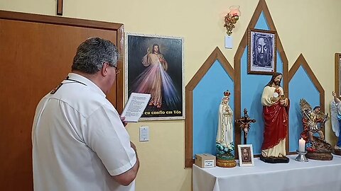 AO VIVO - HORA DO TERÇO - Liturgia das Horas - Vésperas