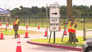 Coronavirus testing site opens at FITTEAM Ballpark of the Palm Beaches