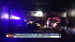 One man arrested following car chase in central Bakersfield