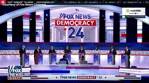 Ron DeSantis refuses to raise hand at GOP debate over climate change