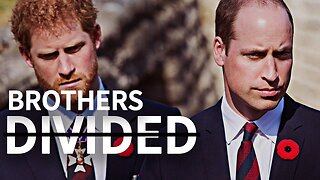 How did Prince William and Prince Harry deal with the grief of losing their mother, Princess Diana?