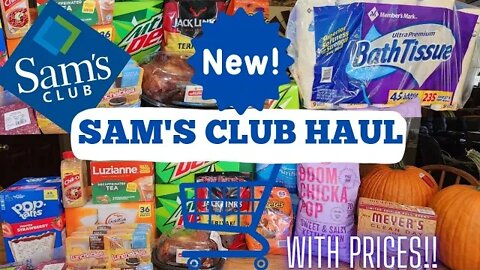 SAM'S CLUB HAUL | WITH PRICES | OCTOBER 2022