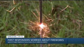 First responders worried about fireworks
