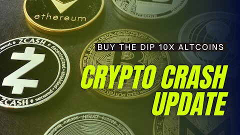 CRYPTO CRASH 2021 UPDATE! 10X ALTCOINS TO BUY