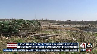 Road repair projects continue in Kansas, Missouri