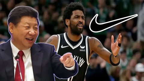 Communist China loving Nike just DROPPED Brooklyn Nets star Kyrie Irving FOREVER!