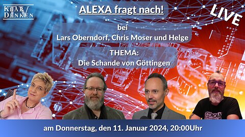 🔴💥LIVE | Alexa fragt nach... bei Lars Oberndorf Polizisten für Aufklärung, Rechtsanwalt Chris Moser + Helge