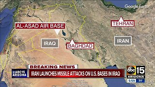 US official: Iran launches missiles into US air bases in Iraq