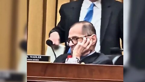 WATCH: Democrat Rep. Jerry Nadler is Paid 174K a Year For Sleeping On The Job