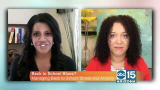 Tips for managing back to school stress and anxiety