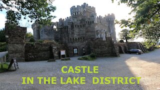 Castle by a lake