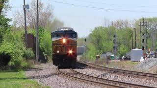 CSX Q204 Autorack Train From Berea, Ohio May 1, 2021