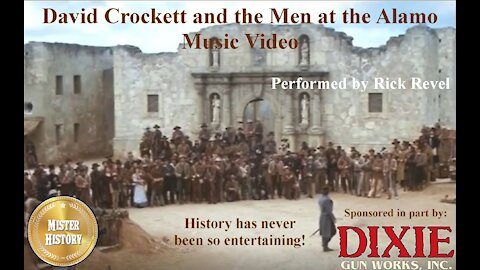 David Crockett and The Men at the Alamo by Rick Revel