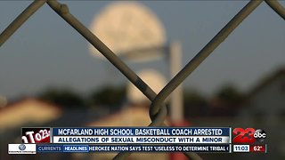 McFarland High School coach arrested