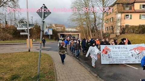Demonstration Ansbach , 19.03.2022
