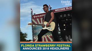 2018 Florida Strawberry Festival lineup unveiled | Taste and See Tampa Bay