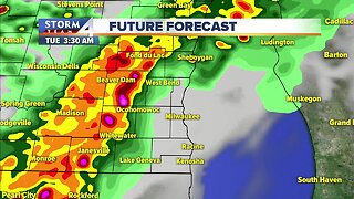 Storms for the morning commute