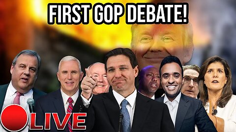 Live Reaction To The First 2024 Republican Presidential Debate