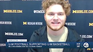 Michigan's Hutchinson excited about basketball team's success