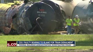 FRA investigating train derailment that caused molten sulfur leak in Lakeland