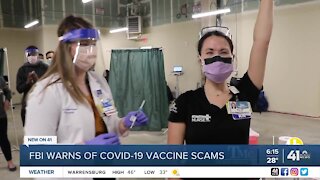 FBI warns of COVID-19 vaccine scame