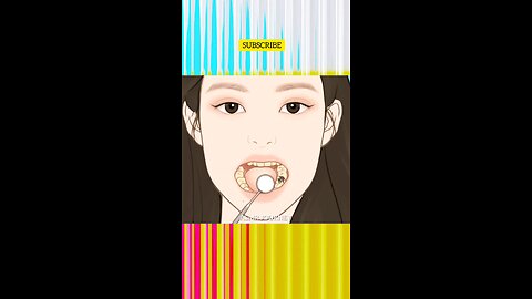ASMR] Tartar removal animation / Dental Scaling / Satisfying
