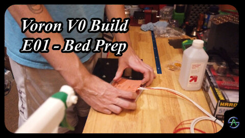 Voron V0 Build - E01 - Bed Prep