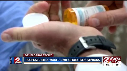 Proposed bills would limit opioid prescriptions