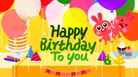 Fun Happy Birthday Song for Kids Party