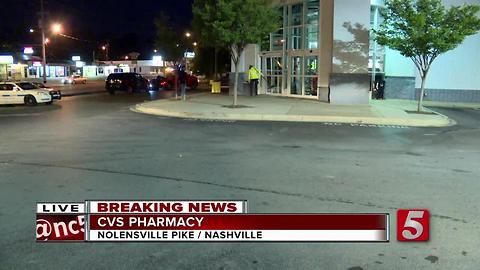 DUI Suspect Crashes Into South Nashville CVS