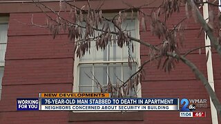 76-year-old man stabbed to death in apartment