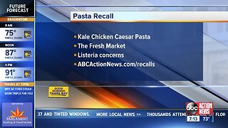 Kale Chicken Caesar Pasta sold at The Fresh Market recalled