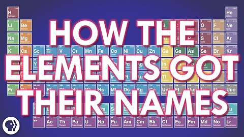 How The Elements Got Their Names